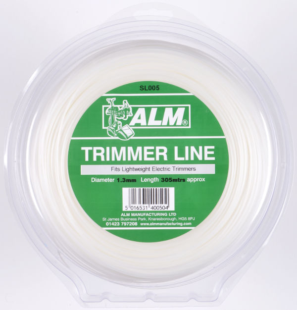 1.3mm x 305m - White Trimmer Line - 1/2 kg Pack